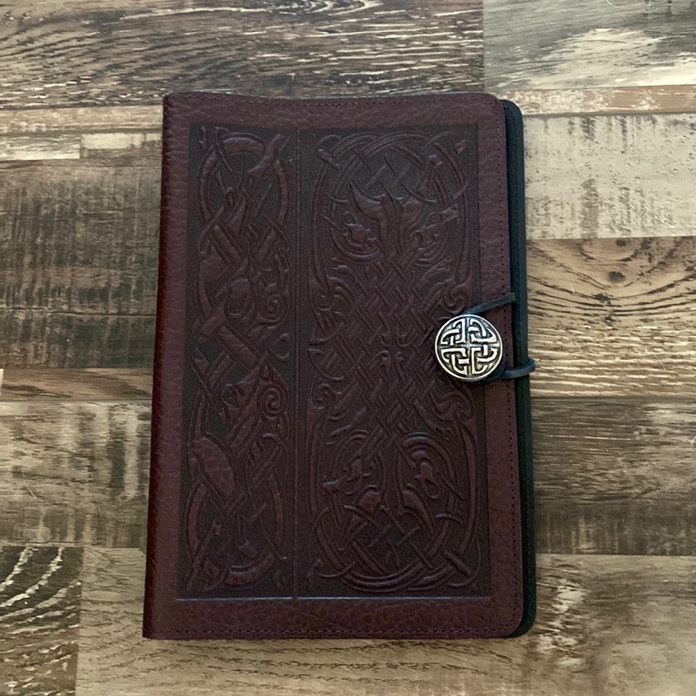Oberon Embossed Journal with Celtic Design, Brand New, Made in USA 🇺🇸